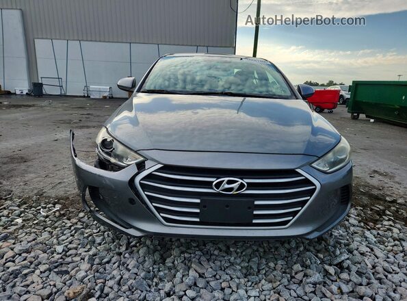 KMHD74LF7HU408628 2017 HYUNDAI ELANTRA Gray Դիմացի տեսք