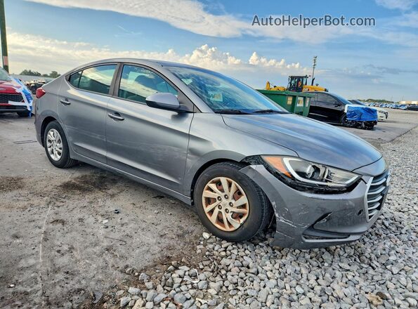 KMHD74LF7HU408628 2017 HYUNDAI ELANTRA Gray Առջևի աջ