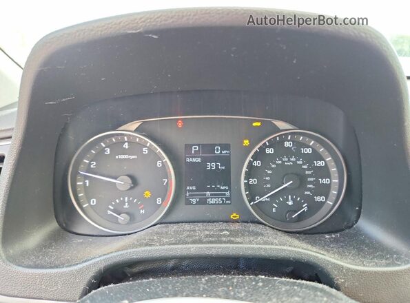 KMHD74LF7HU408628 2017 HYUNDAI ELANTRA Gray Սարքավորումների վահանակի տեսք