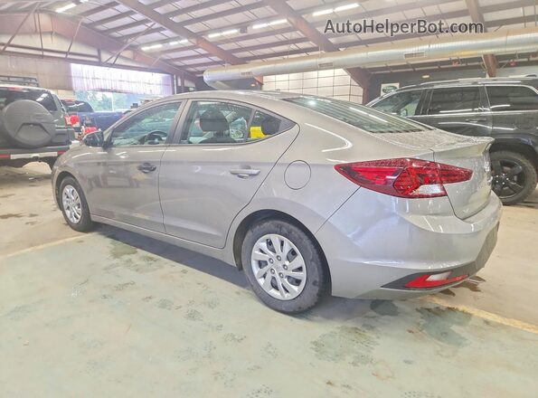 KMHD74LF7LU066803 2020 HYUNDAI ELANTRA Silver Հետևի ձախ