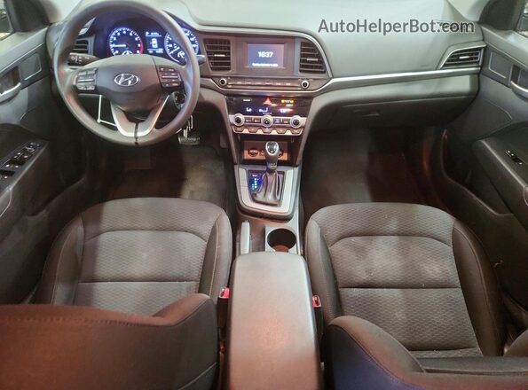 KMHD74LF7LU066803 2020 HYUNDAI ELANTRA Silver Առջևի վահանակի տեսք