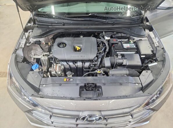 KMHD74LF7LU066803 2020 HYUNDAI ELANTRA Silver Սալոնի հետևի տեսք