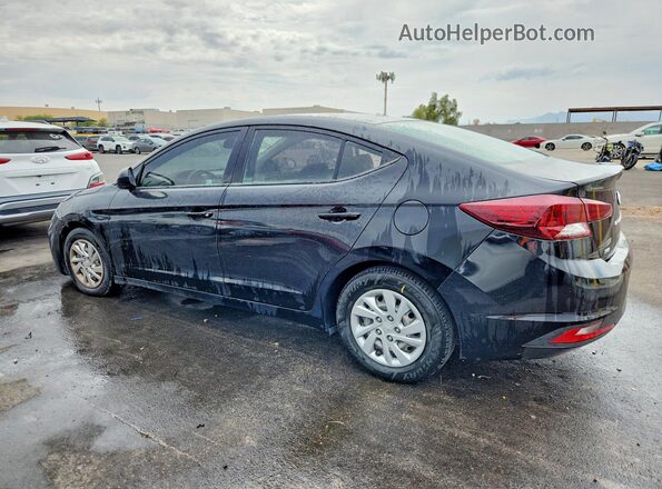 KMHD74LF7LU951681 2020 HYUNDAI ELANTRA Black Задня ліва чверть