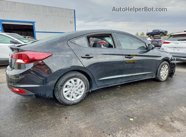 KMHD74LF7LU951681 2020 HYUNDAI ELANTRA Black Задня права чверть