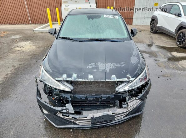 KMHD74LF7LU951681 2020 HYUNDAI ELANTRA Black Вид спереду