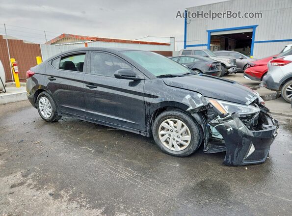 KMHD74LF7LU951681 2020 HYUNDAI ELANTRA Black Передня права чверть