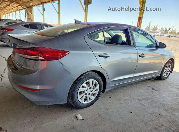KMHD74LF8HU087263 2017 HYUNDAI ELANTRA Gray უკანა მარჯვენა