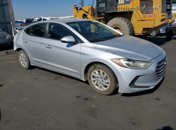KMHD74LFXHU085188 2017 HYUNDAI ELANTRA Silver Առջևի աջ