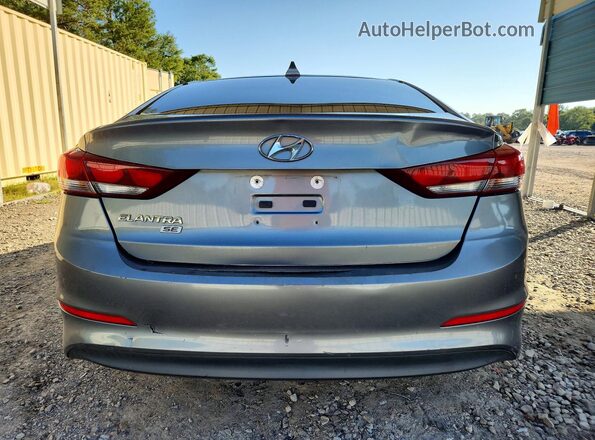 KMHD74LFXHU095574 2017 HYUNDAI ELANTRA Silver Vista trasera