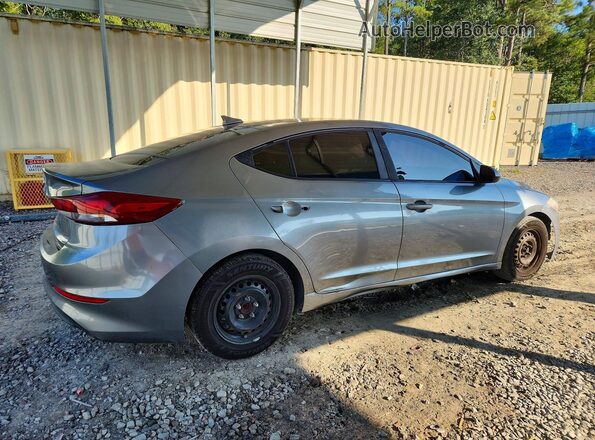 KMHD74LFXHU095574 2017 HYUNDAI ELANTRA Silver Trasero derecho