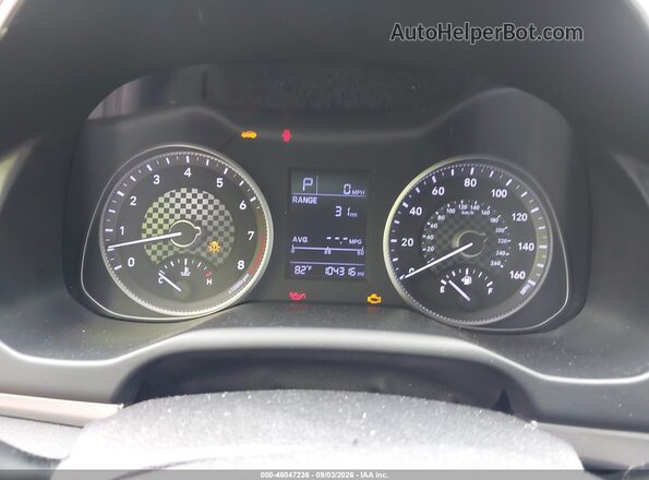 KMHD74LFXKU760089 2019 HYUNDAI ELANTRA Black Вид задніх сидінь