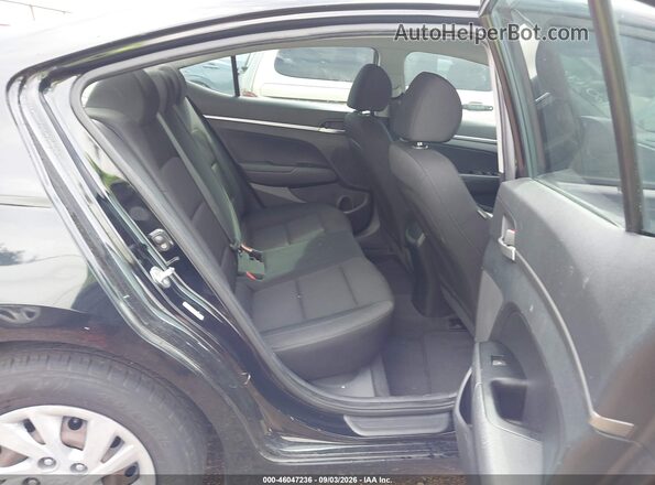KMHD74LFXKU760089 2019 HYUNDAI ELANTRA Black Вид наклейки з VIN-кодом