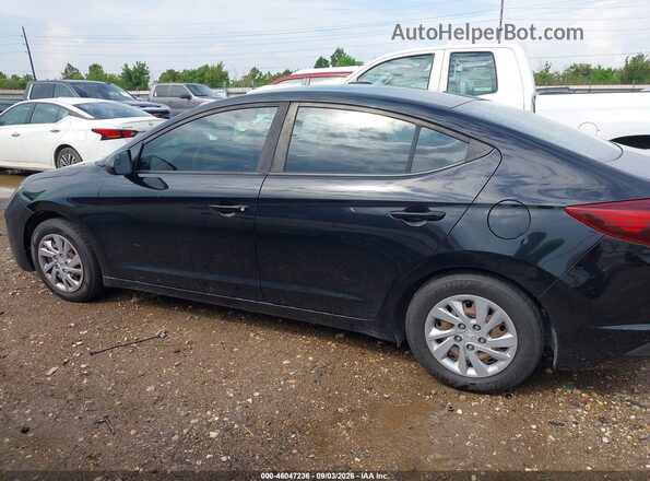 KMHD74LFXKU760089 2019 HYUNDAI ELANTRA Black Панорамний вид салону 360°