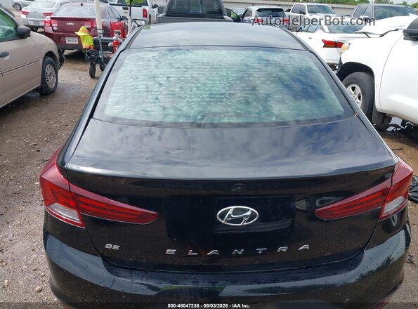 KMHD74LFXKU760089 2019 HYUNDAI ELANTRA Black 