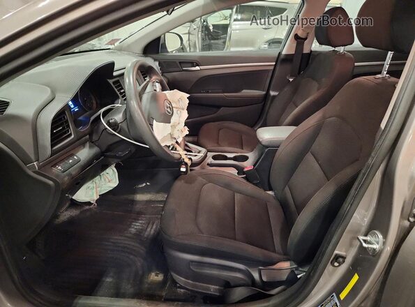 KMHD74LFXLU895140 2020 HYUNDAI ELANTRA Gray Front interior view