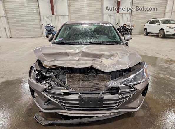 KMHD74LFXLU895140 2020 HYUNDAI ELANTRA Gray Front view