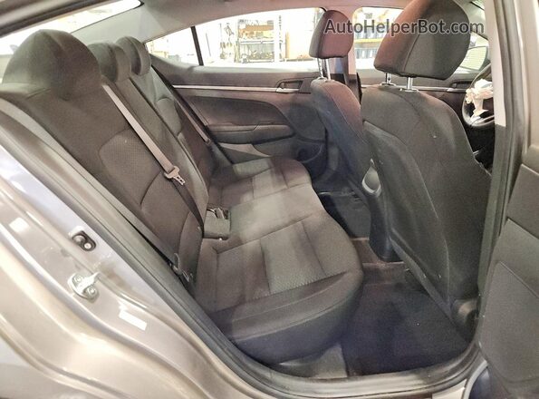 KMHD74LFXLU895140 2020 HYUNDAI ELANTRA Gray Rear seats view