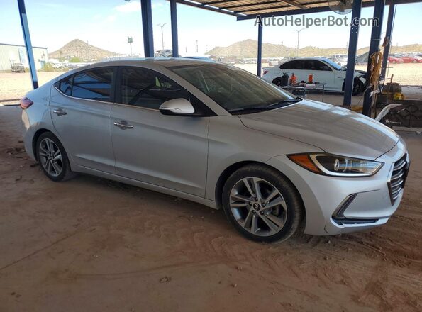 KMHD84LF0HU174779 2017 HYUNDAI ELANTRA Silver Front right
