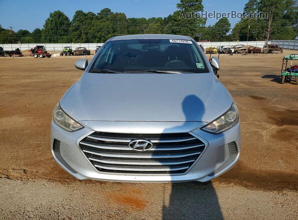 KMHD84LF0JU475610 2018 HYUNDAI ELANTRA Silver წინა ხედი