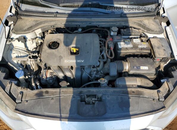 KMHD84LF0JU475610 2018 HYUNDAI ELANTRA Silver უკანა სალონის ხედი
