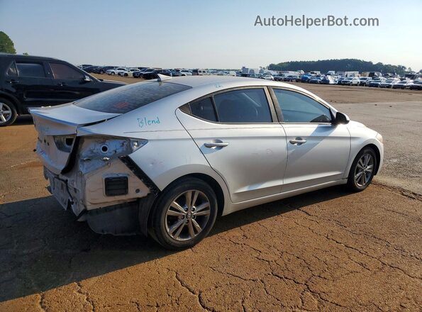 KMHD84LF0JU475610 2018 HYUNDAI ELANTRA Silver უკანა მარჯვენა