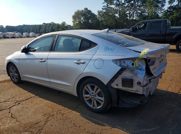 KMHD84LF0JU475610 2018 HYUNDAI ELANTRA Silver უკანა მარცხენა