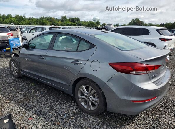 KMHD84LF0JU576601 2018 HYUNDAI ELANTRA Gray უკანა მარჯვენა