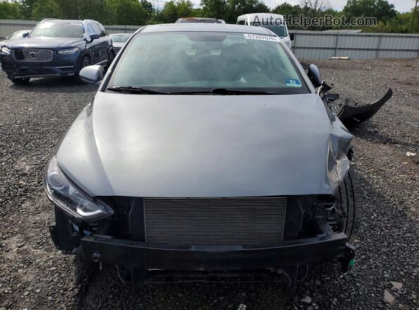 KMHD84LF0JU576601 2018 HYUNDAI ELANTRA Gray უკანა ხედი