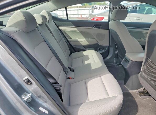 KMHD84LF0JU576601 2018 HYUNDAI ELANTRA Gray უკანა სალონის ხედი