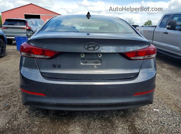 KMHD84LF0JU661325 2018 HYUNDAI ELANTRA Charcoal უკანა ხედი