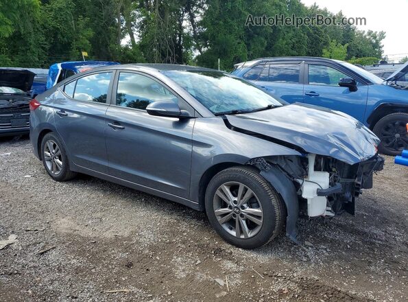 KMHD84LF0JU661325 2018 HYUNDAI ELANTRA Charcoal წინა მარჯვენა