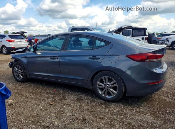 KMHD84LF0JU661325 2018 HYUNDAI ELANTRA Charcoal უკანა მარცხენა