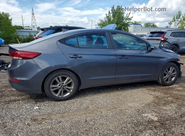 KMHD84LF0JU661325 2018 HYUNDAI ELANTRA Charcoal უკანა მარჯვენა