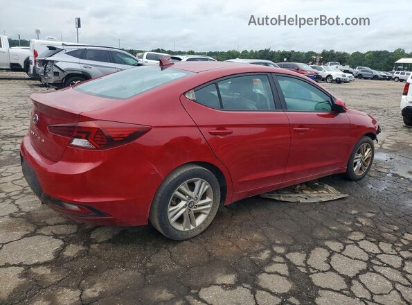 KMHD84LF0KU767839 2019 HYUNDAI ELANTRA Red Rear right