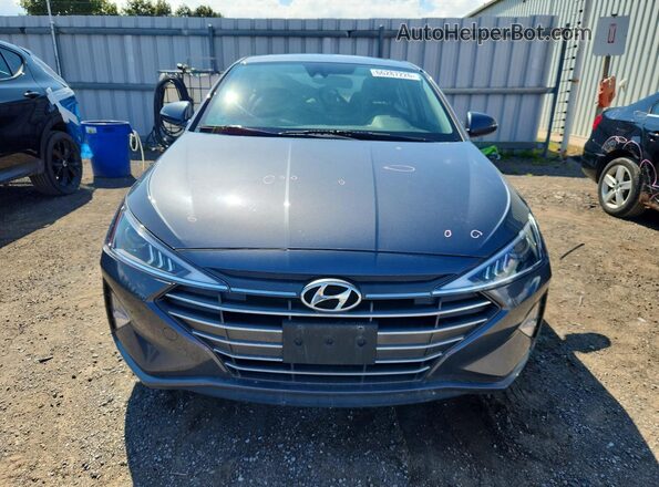 KMHD84LF0LU049757 2020 HYUNDAI ELANTRA Gray Вид спереду