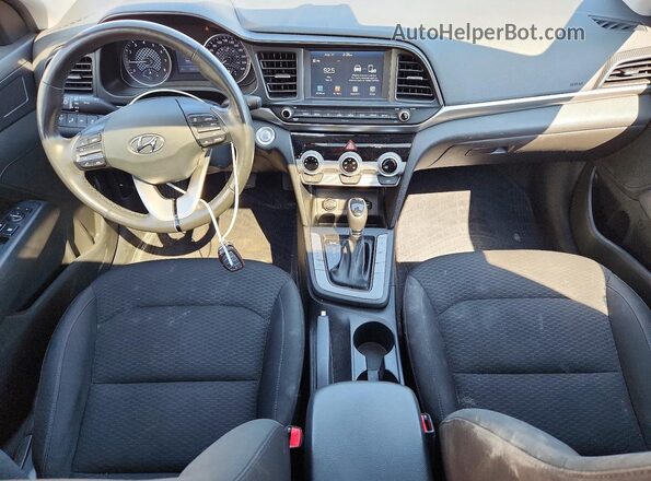 KMHD84LF0LU049757 2020 HYUNDAI ELANTRA Gray Вид панелі приладів