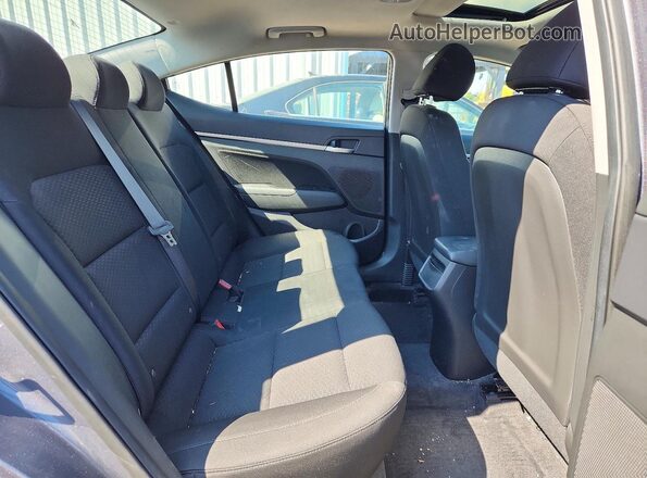 KMHD84LF0LU049757 2020 HYUNDAI ELANTRA Gray Вид задніх сидінь