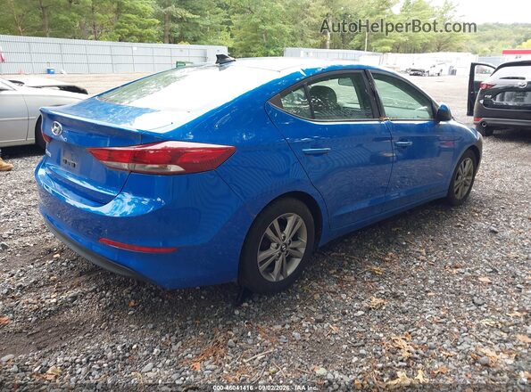 KMHD84LF1HU209619 2017 HYUNDAI ELANTRA Blue Հետևի աջ