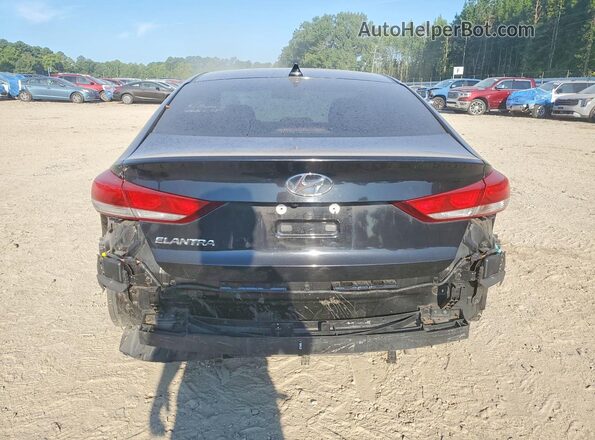 KMHD84LF1JU574209 2018 HYUNDAI ELANTRA Black Rear view