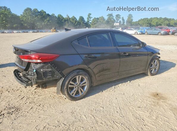 KMHD84LF1JU574209 2018 HYUNDAI ELANTRA Black Rear right
