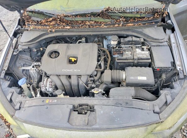 KMHD84LF2HU210620 2017 HYUNDAI ELANTRA Gray Rear interior view