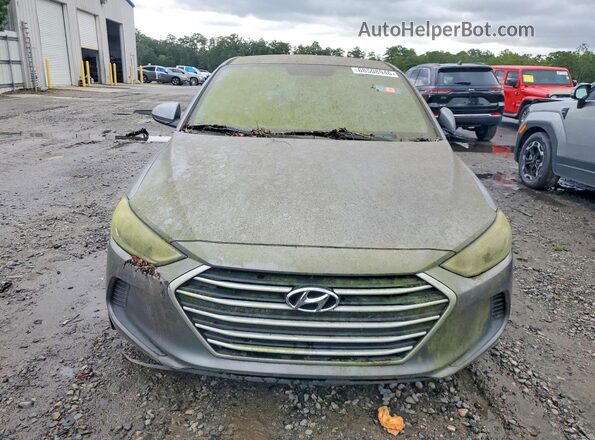 KMHD84LF2HU210620 2017 HYUNDAI ELANTRA Gray Front view