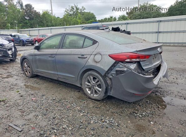 KMHD84LF2HU210620 2017 HYUNDAI ELANTRA Gray Rear left