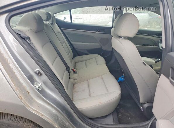 KMHD84LF2HU210620 2017 HYUNDAI ELANTRA Gray Rear seats view