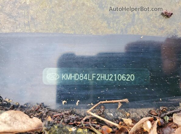 KMHD84LF2HU210620 2017 HYUNDAI ELANTRA Gray Engine compartment view