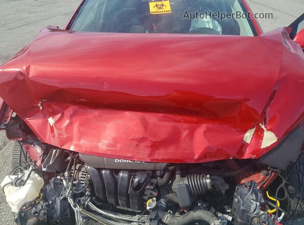 KMHD84LF2HU318185 2017 HYUNDAI ELANTRA Red უკანა სალონის ხედი