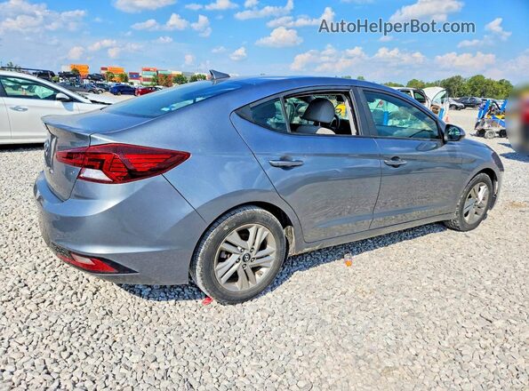 KMHD84LF2KU765574 2019 HYUNDAI ELANTRA Gray Trasero derecho