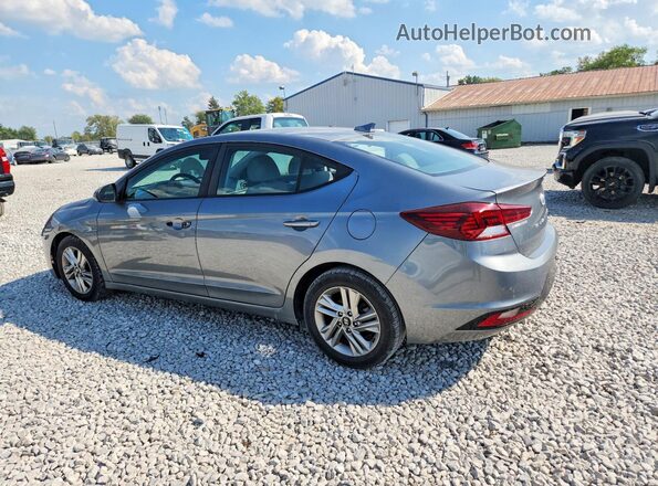 KMHD84LF2KU765574 2019 HYUNDAI ELANTRA Gray Trasero izquierdo