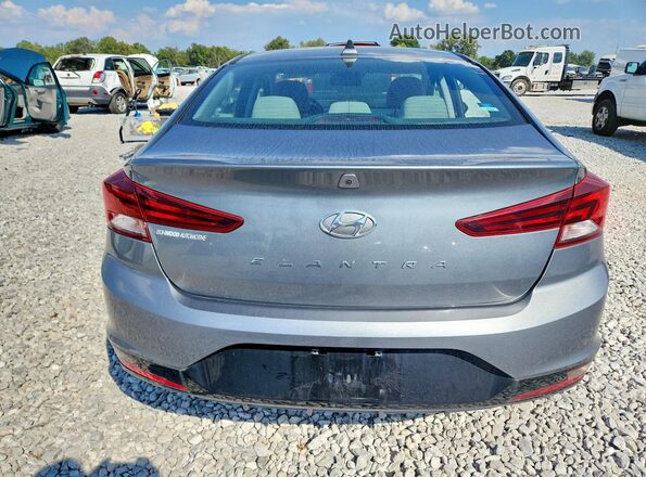 KMHD84LF2KU765574 2019 HYUNDAI ELANTRA Gray Vista trasera
