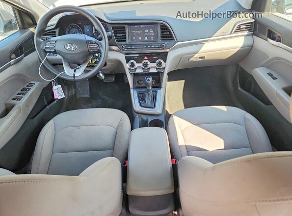 KMHD84LF2KU765574 2019 HYUNDAI ELANTRA Gray Vista del salpicadero